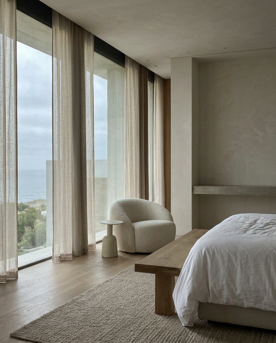 Original unedited hotel bedroom photograph supplied by the client